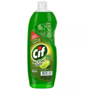 CIF ACTIVE /GEL CORE LIMON VERDE 12X500ML