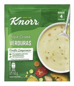 KNORR SOPA CR VERDURA NVA DPL 10X60G