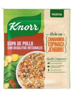 KNORR SOPA POL C/DEDALITOS INTEG 10X80G