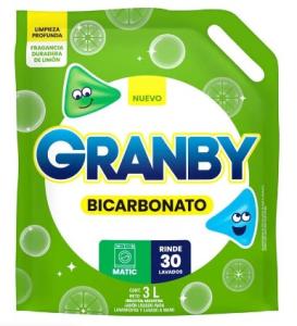 GRANBY LIQ LV ROPA BE LIMON DP 4X3L