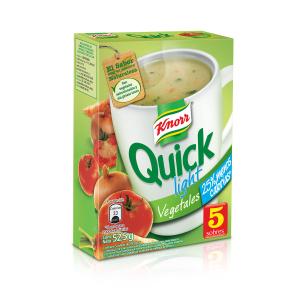 KNORR SOPA QUICK VEGETALES BALANCE  24 X 5 SOB